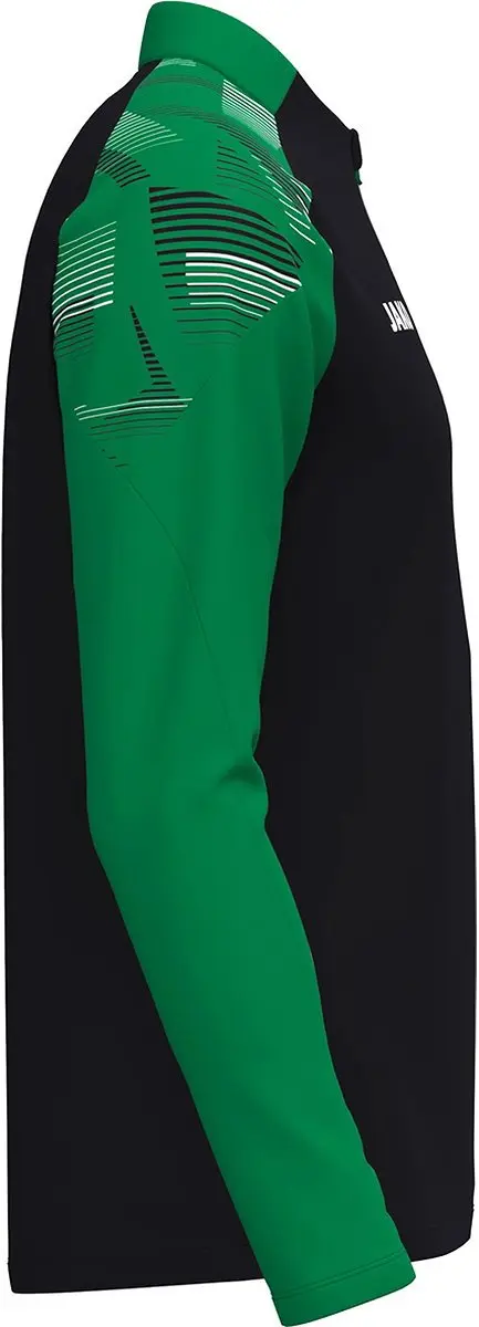 Jako Sonic Ziptop Heren - Zwart/ Groen - 3XL - afbeelding 2 van 4