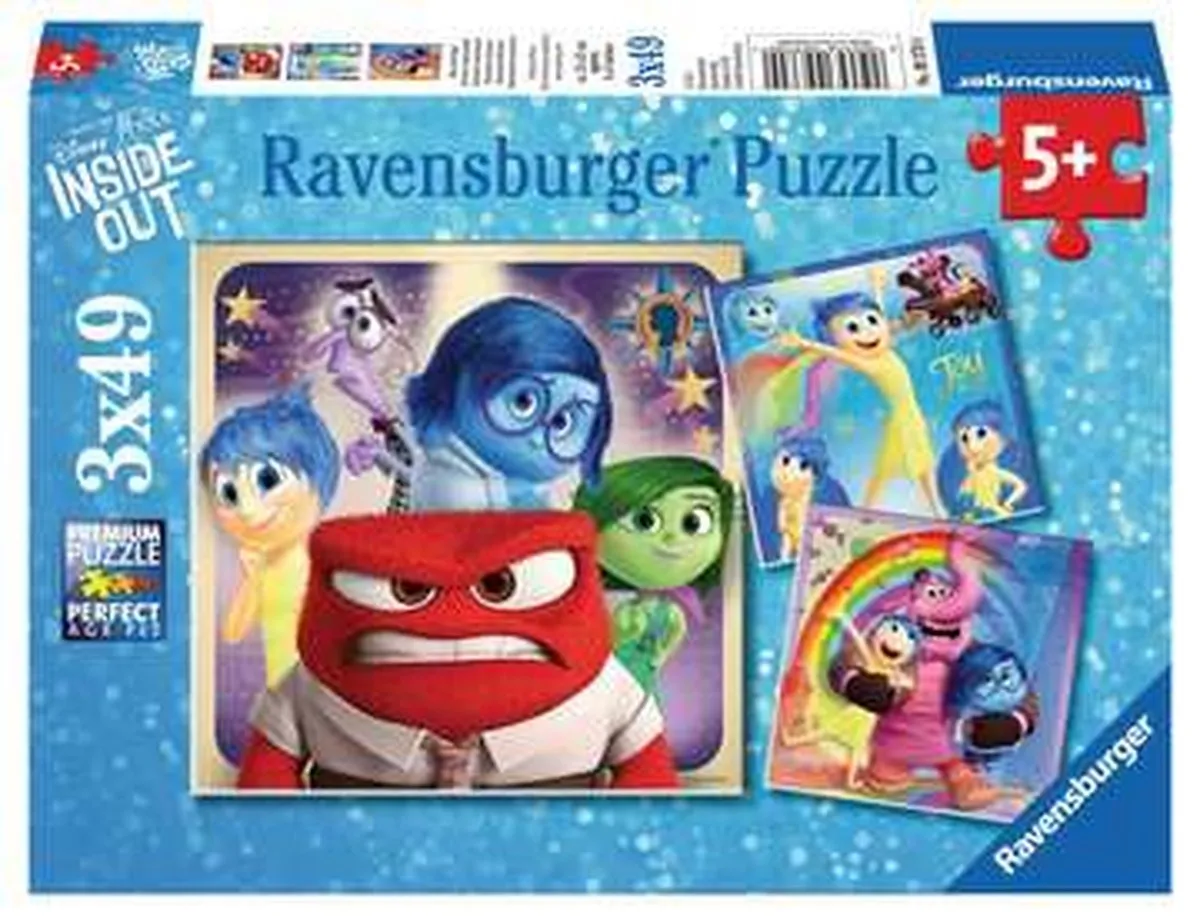Ravensburger Inside Out Legpuzzel 147 Stuks - 3x49
