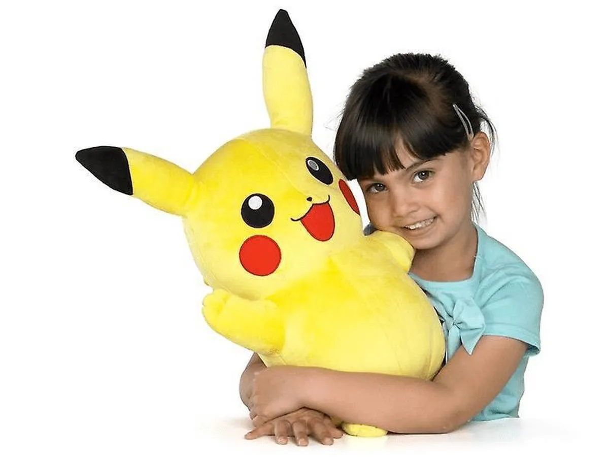 Tomy Pokémon Pluche Knuffel Pikachu - 45 cm - Geel