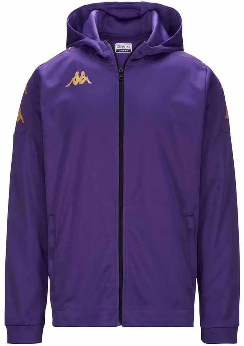 Kappa Grevolo Sweatshirt Met Volledige Rits Paars L Man
