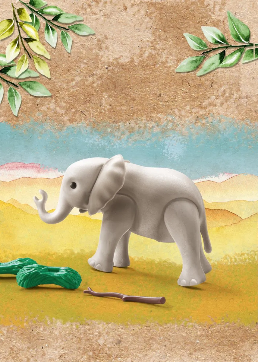 Playmobil Wiltopia Baby Olifant 71049 - Multicolor