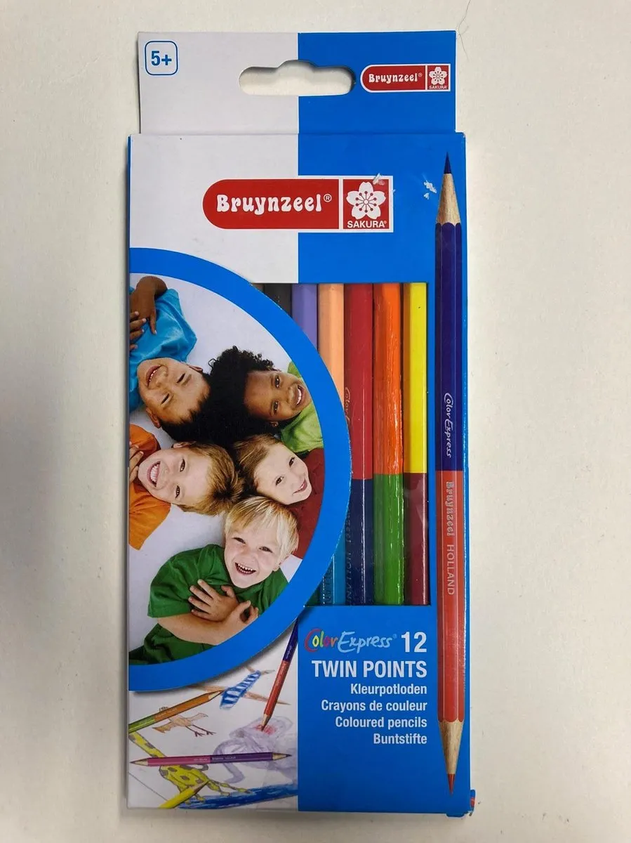 BRUYNZEEL Kleurpotloden 24 Kleuren