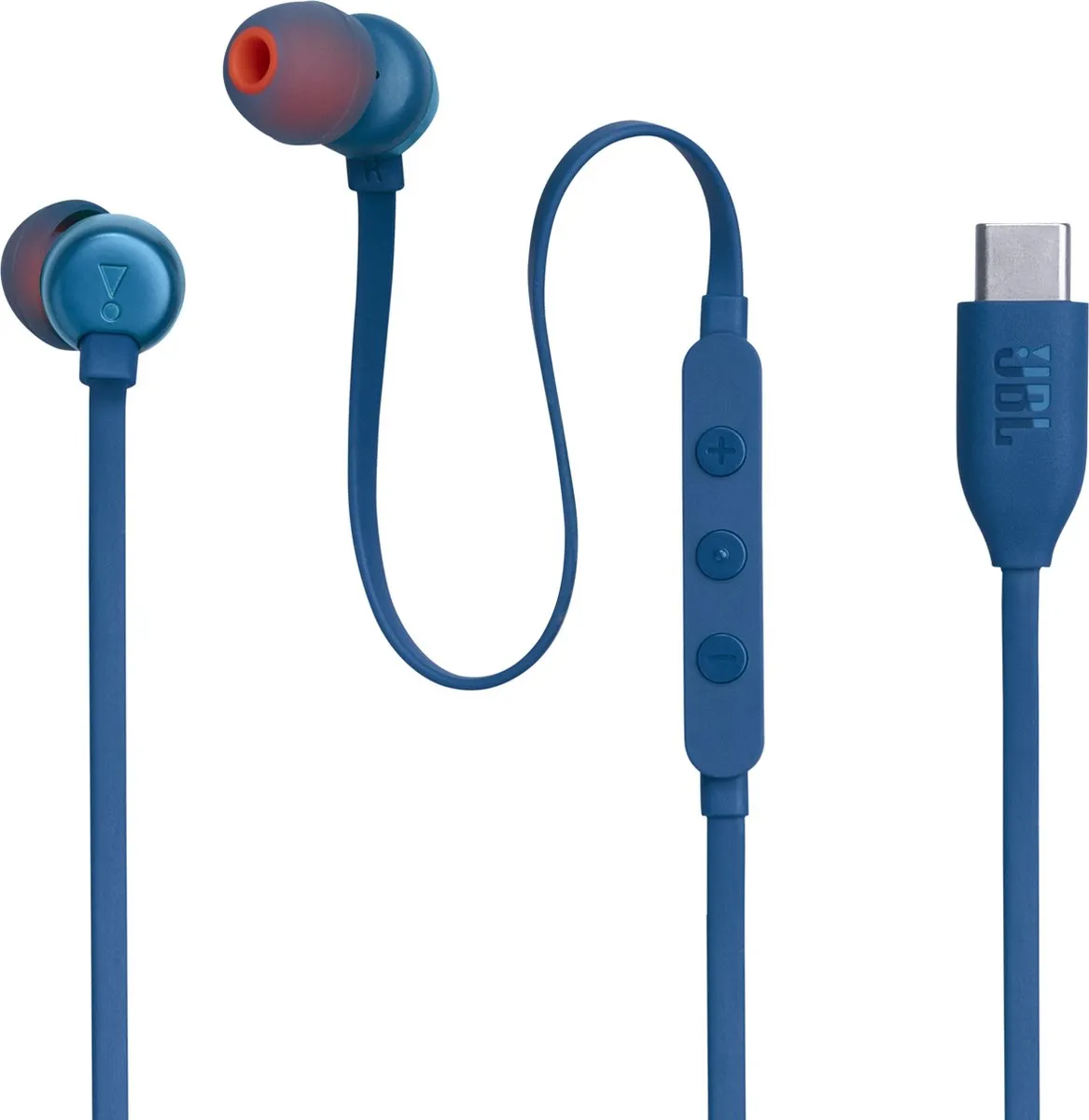 JBL Tune 310C USB-C Oordopjes - Blauw