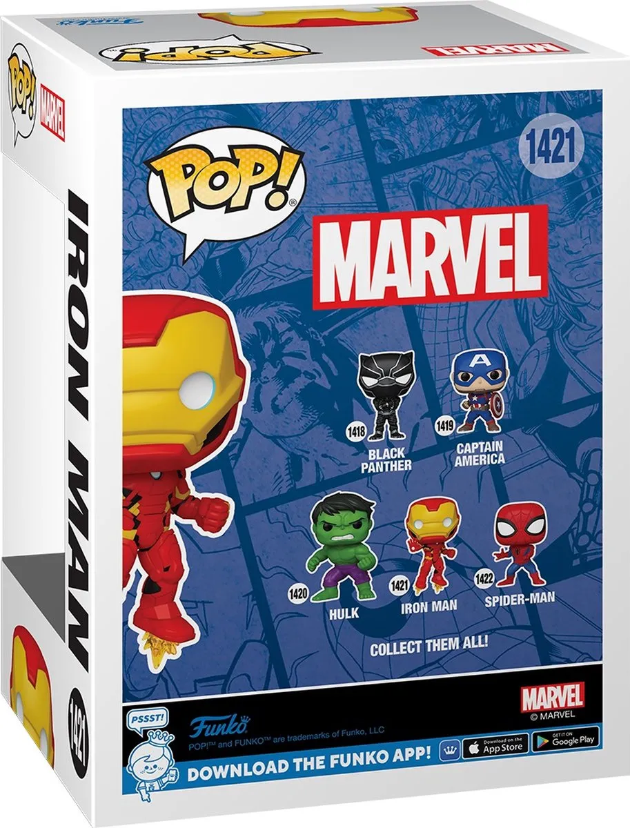 Funko Pop! Marvel Iron Man #1421