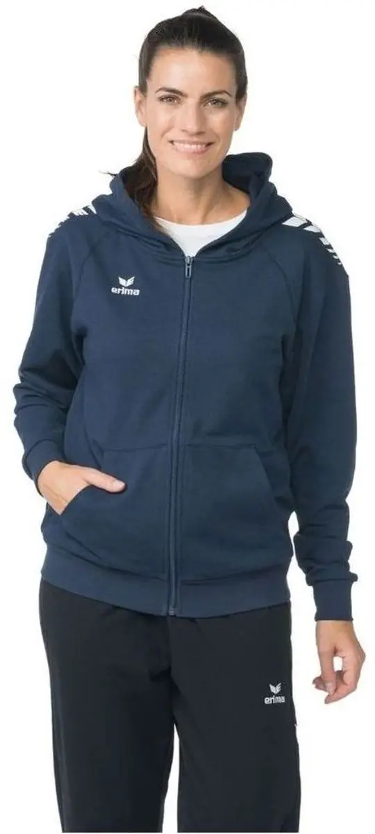 Erima CMTP Wings Hooded Full Zip Heren - 3XL - Navy - afbeelding 6 van 6