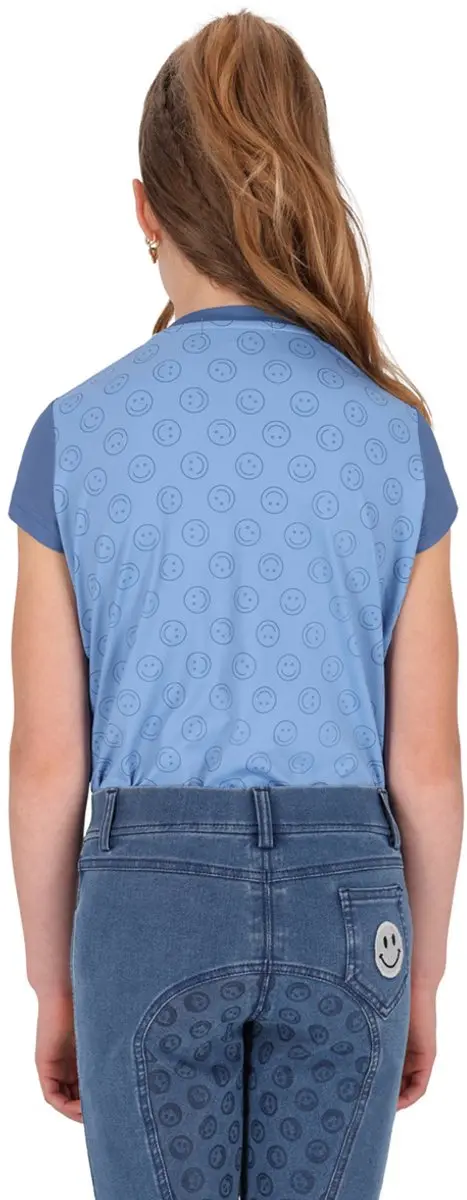 QHP Rosalynn Kids Shirt - 152 - Blauw