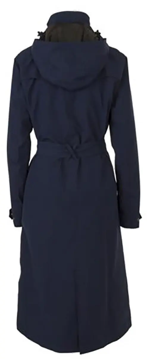 AGU Trench Coat Dames Regenjas Deep Marine - Waterdicht 5.000mm - afbeelding 2 van 6