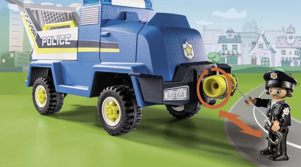 Playmobil Duck On Call Politiewagen 70915 - Multicolor