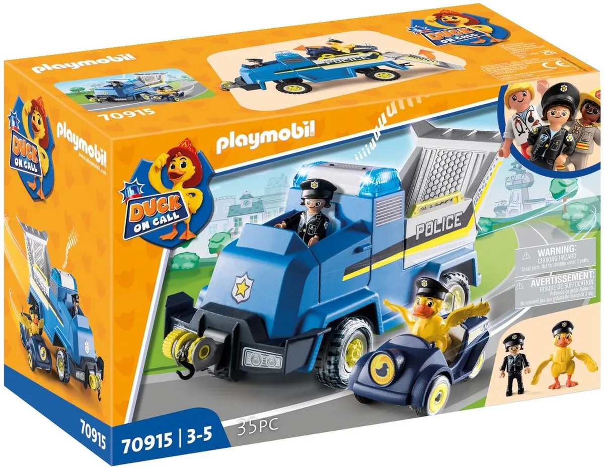 Playmobil Duck On Call Politiewagen 70915