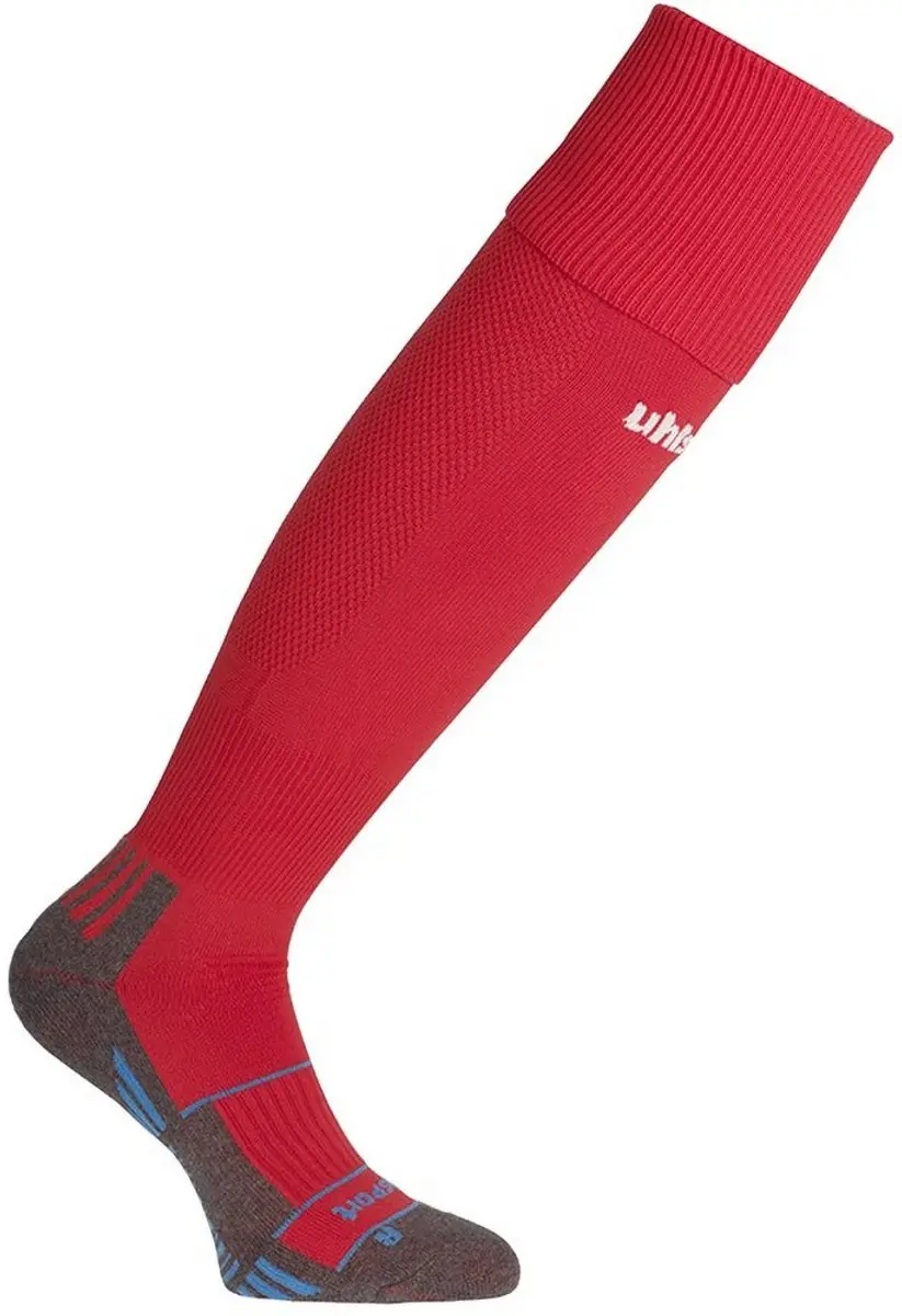 Uhlsport Team Pro Voetbalkousen 33-36 - Rood/Wit