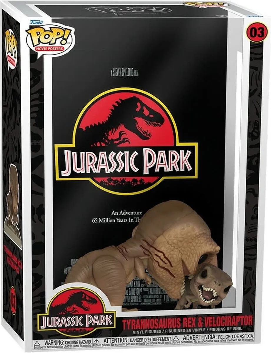 Funko Jurassic Park Movie Poster Pop Figuur