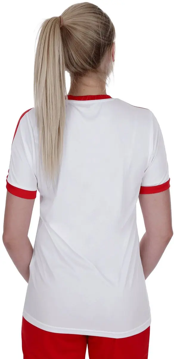 Erima Retro Star Shirt Senior M - Wit/Rood - afbeelding 4 van 6