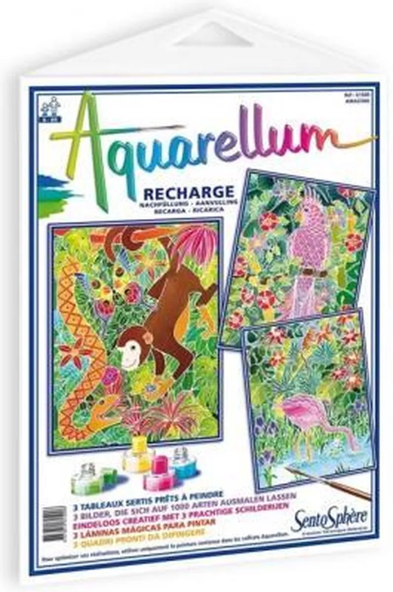 Asmodee Aquarellum Navulling Amazone