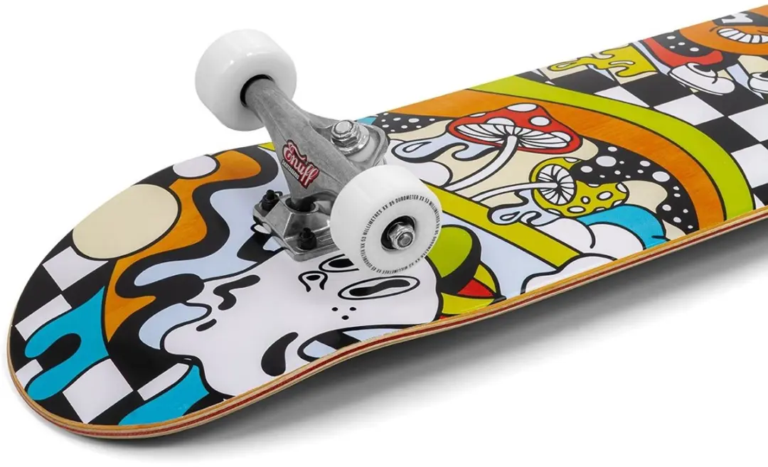 Enuff Meltworld Compleet Skateboard Confused - 7.25" / 7.75" - afbeelding 2 van 6