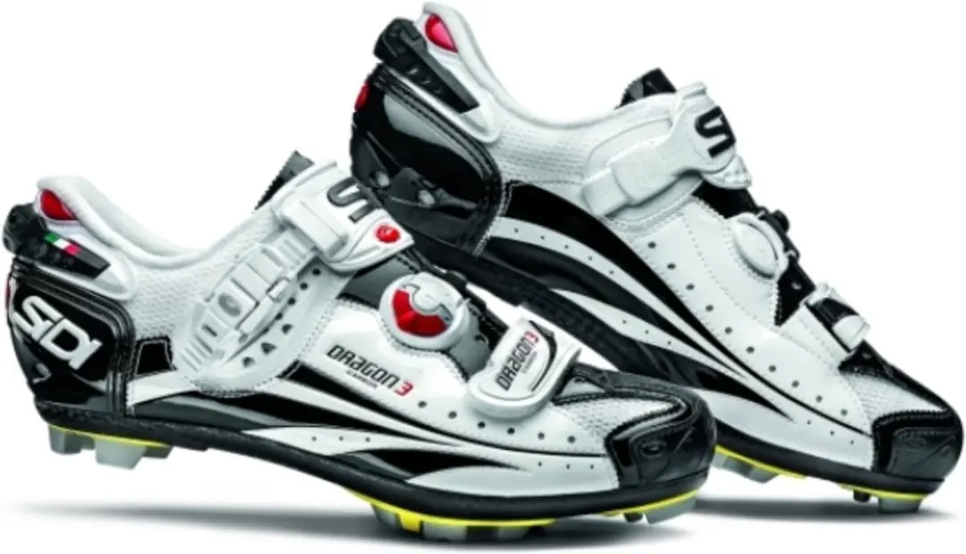 Sidi DRAGON 3 Mountainbikeschoenen Wit/Zwart Vernice