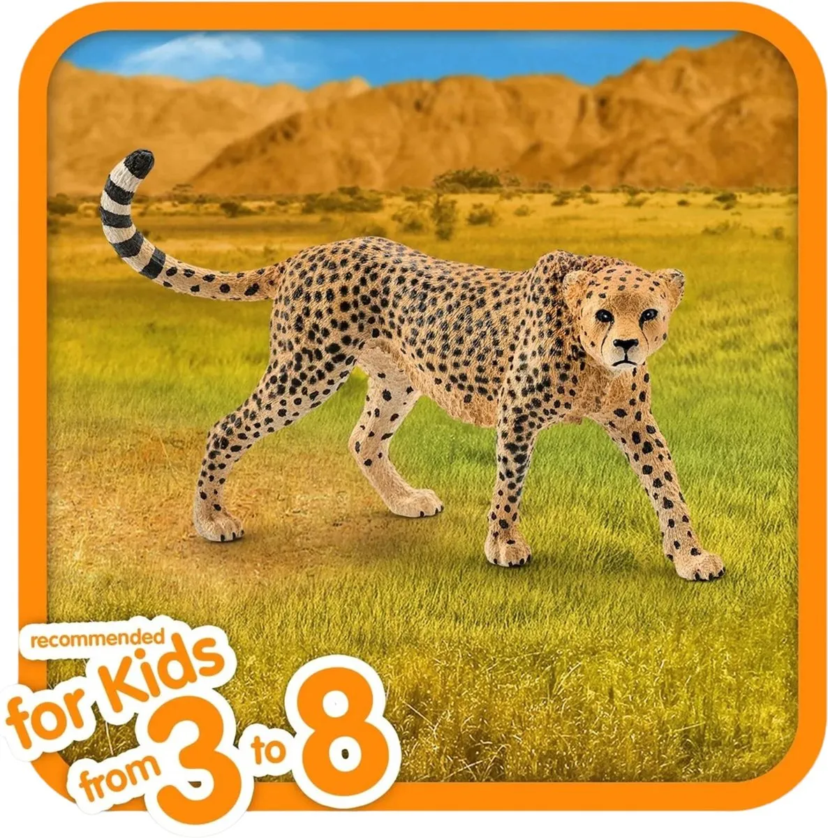 Schleich Cheeta 17056 - Zwart/Bruin