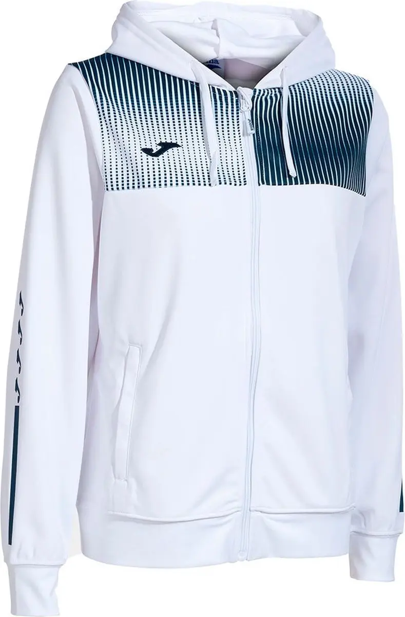 Joma Sweatshirt Met Rits Wit M Vrouw