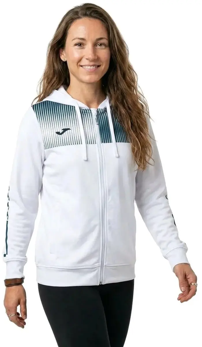 Joma Eco Supernova Dames Trainingsjas Wit M - afbeelding 3 van 3