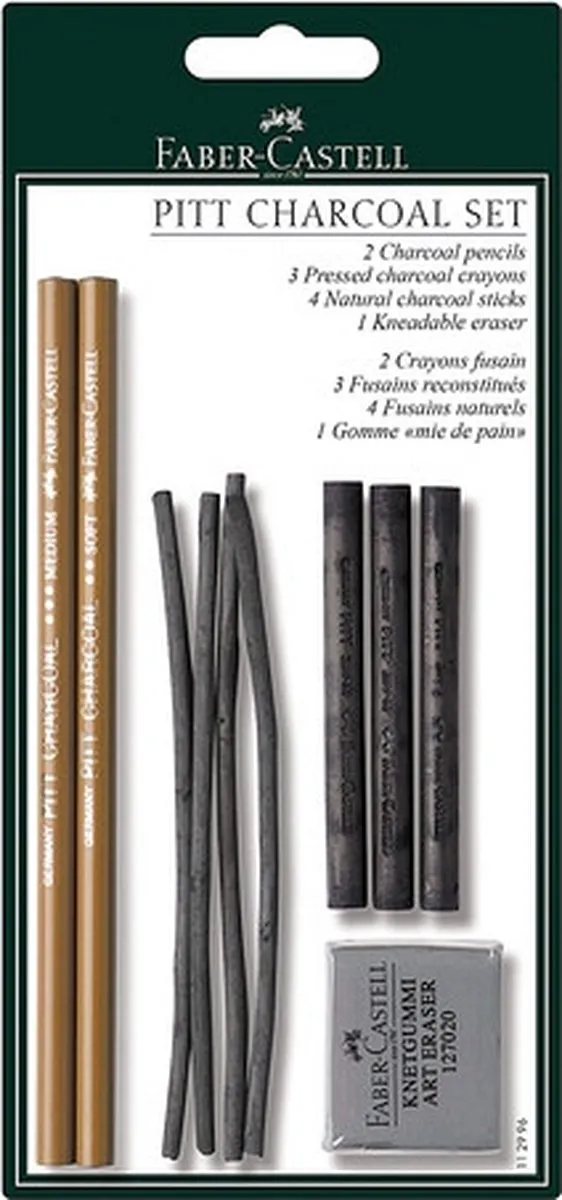 Faber-Castell Houtskoolset 10-delig