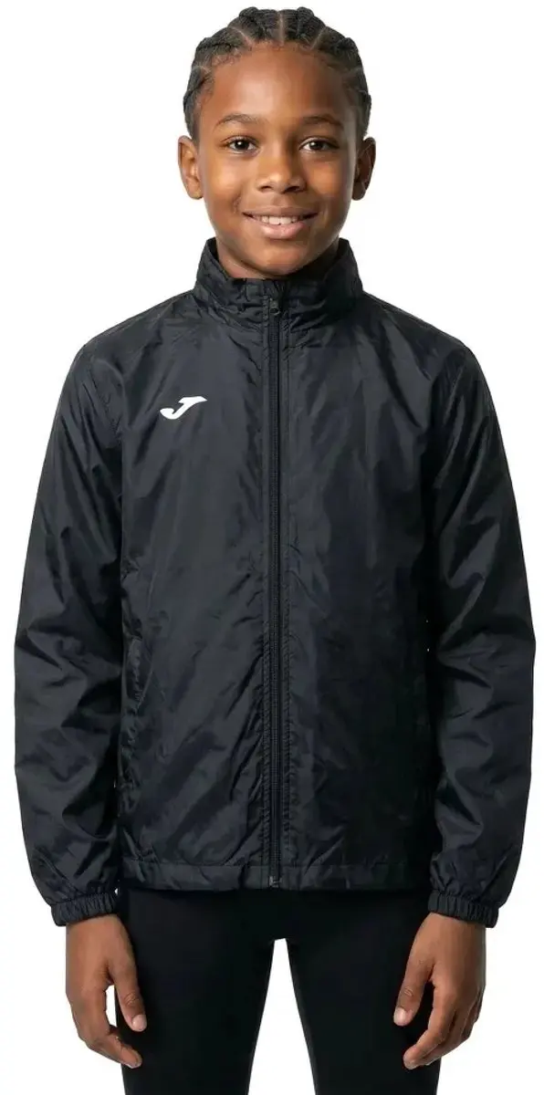 Joma Iris Regenjas Kinderen - XS 164 - Zwart