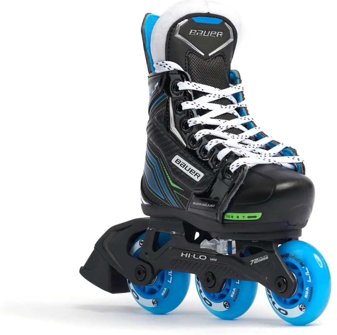 Bauer X-lp Verstelbare Kinderskate 24/26 - Zwart - afbeelding 3 van 5