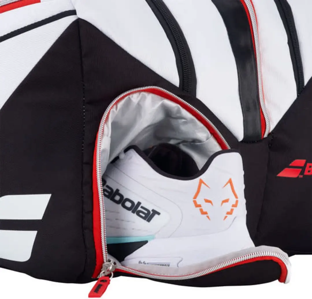 Babolat RH Pro Padel Rackettas - 3 Vakken - Zwart/Wit