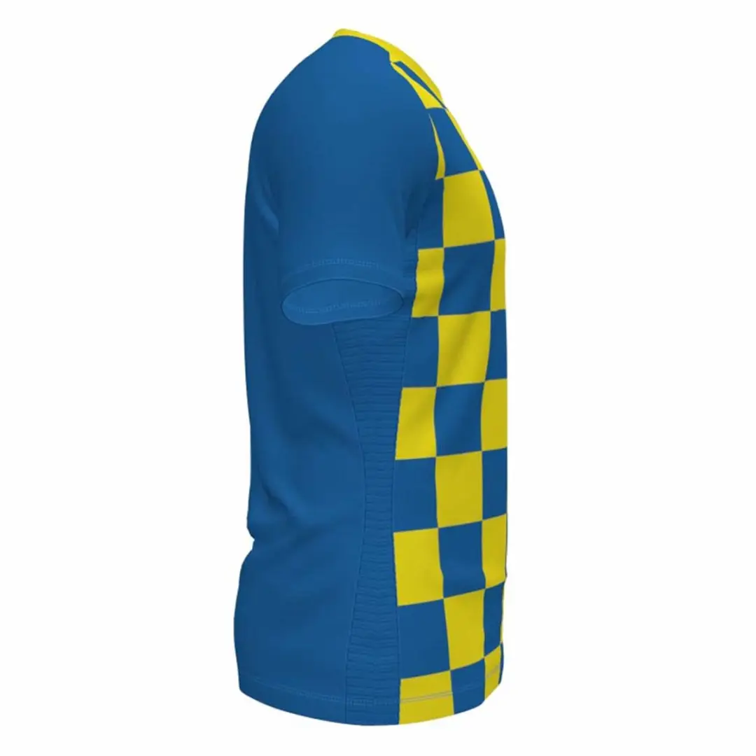 Joma Flag II T-shirt S - Royal/Yellow - afbeelding 3 van 4