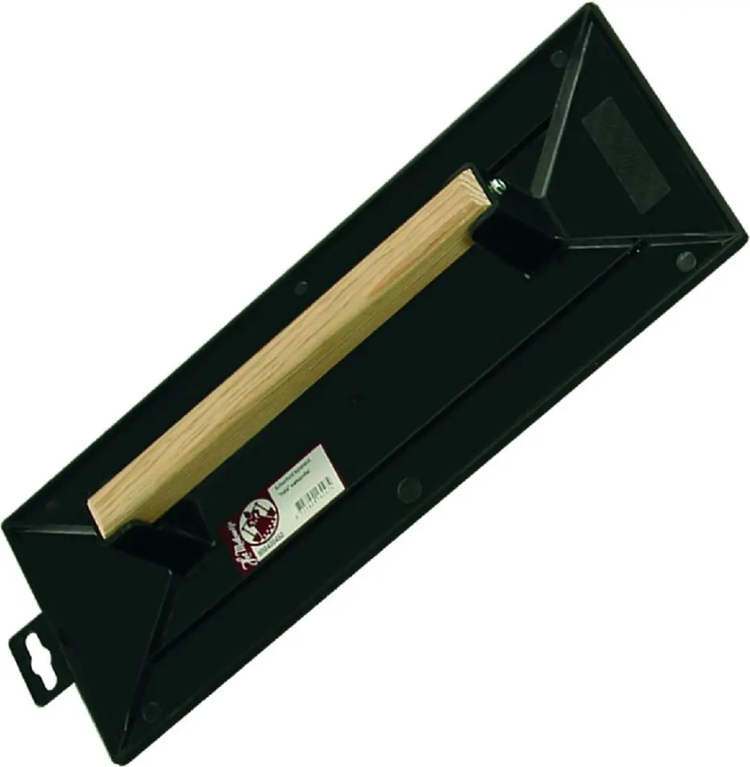 Melkmeisje Schuurbord Kunststof 27x18cm - Zwart/Hout - afbeelding 2 van 3