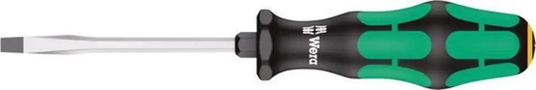 Wera 334 SK Schroevendraaier SL 4.5 - Groen/Zwart