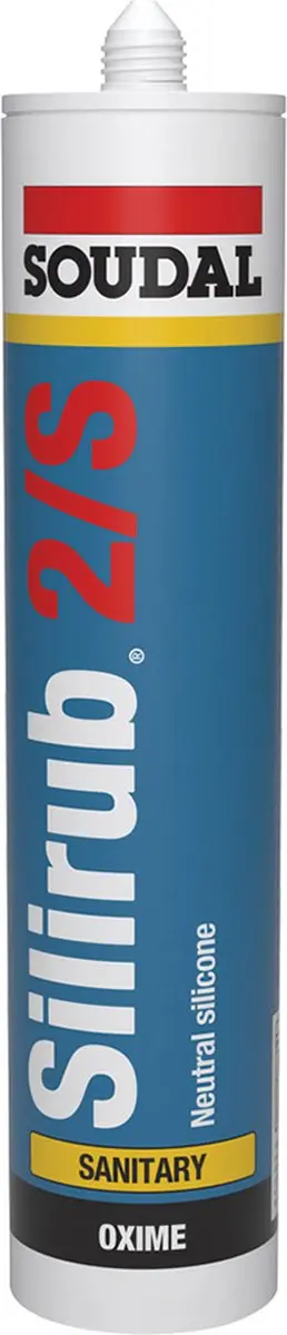 Soudal Silirub 2S sanitairkit