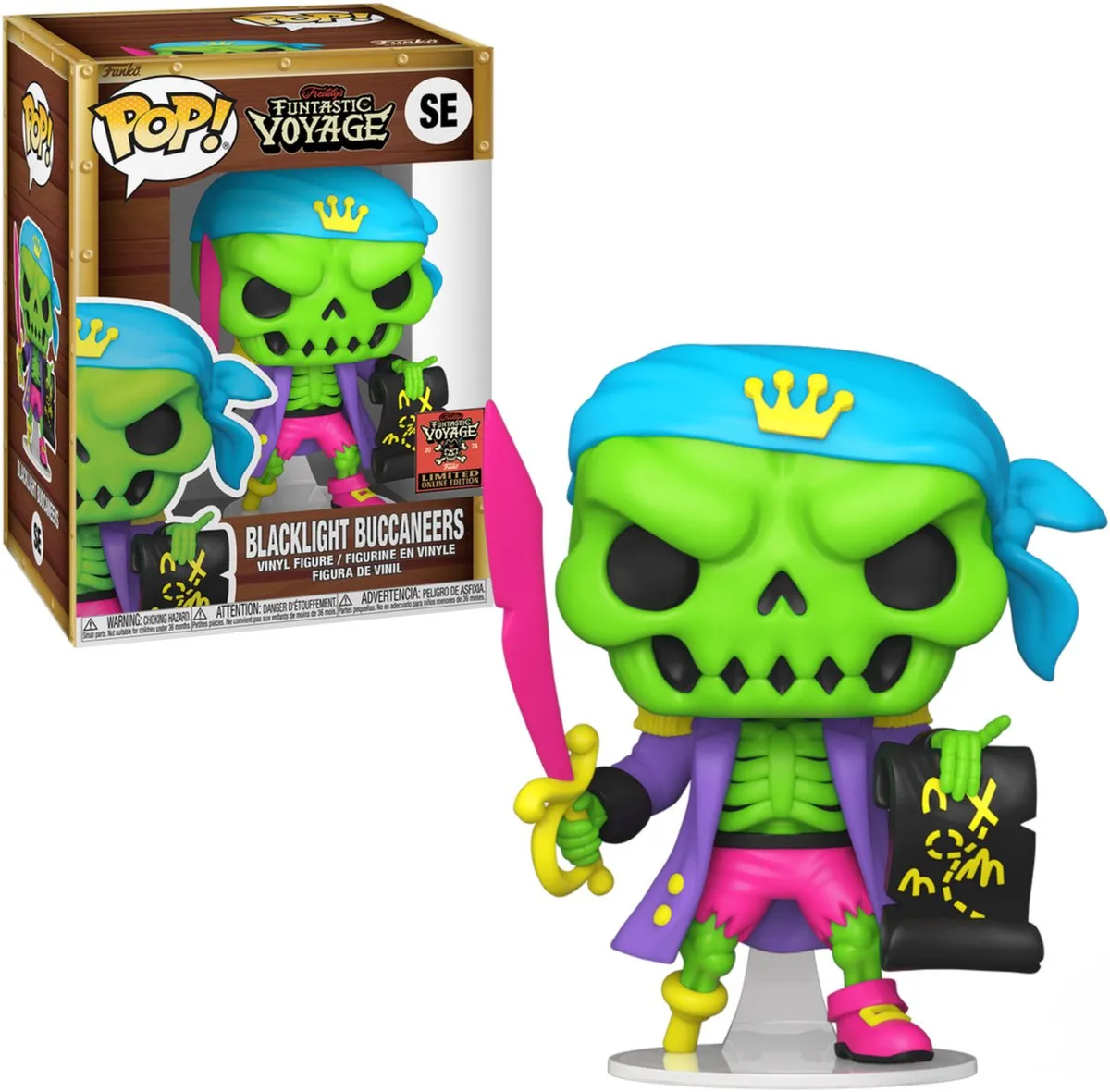 Funko Pop! Freddy's Funtastic Voyage Blacklight Buccaneers #SE