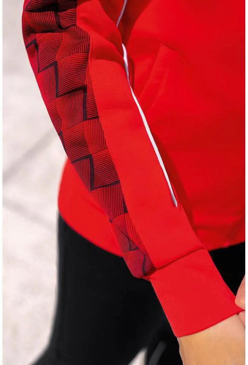 Erima Evo Star Trainingsjack Dames - Rood/Zwart