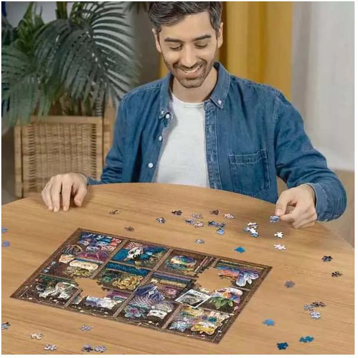 Ravensburger Cubby Cats and Succulents Legpuzzel 500 Stuks - Multicolor