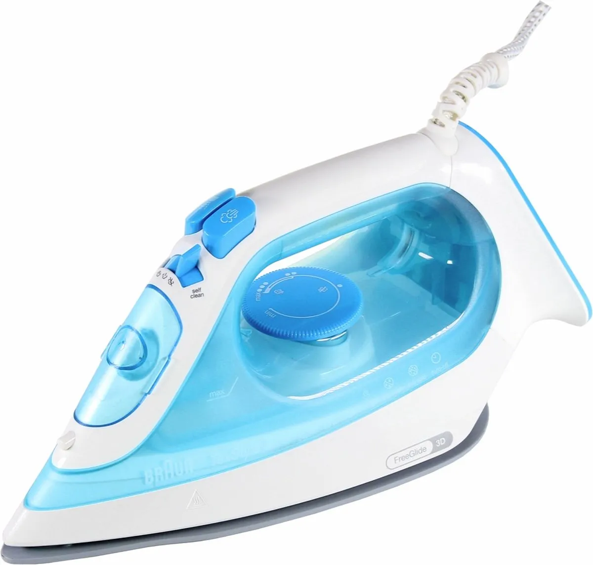 Braun TexStyle 3 SI 3053 BL Stoomstrijkijzer - 2400W - Blauw - afbeelding 6 van 6