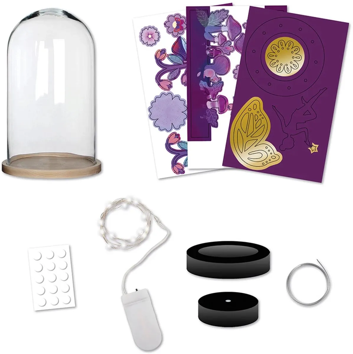 Janod Magic Fairies Knutselpakket - Lichtgevende Stolp Multicolor