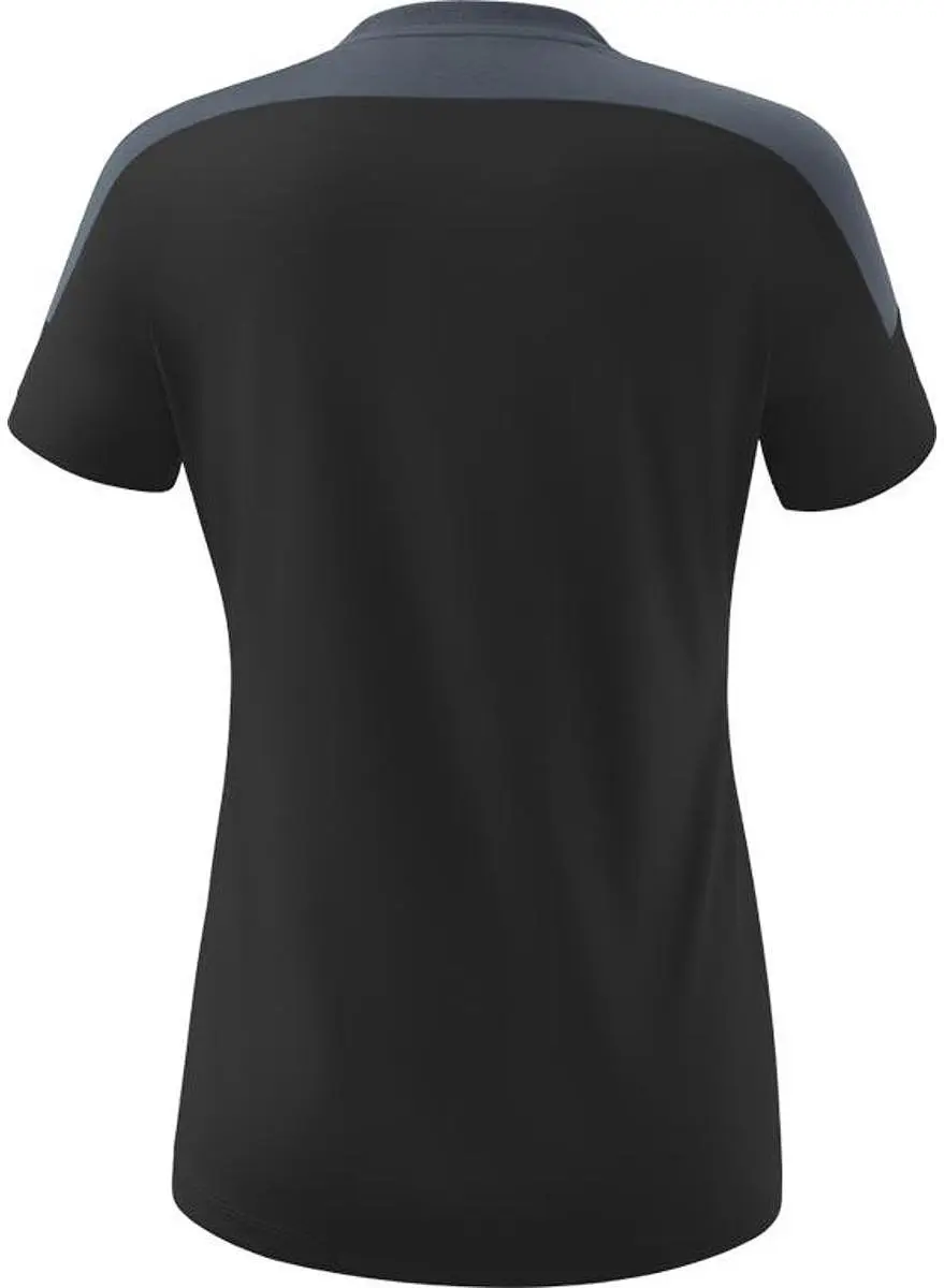 Erima Change T-Shirt Dames 42 - Wit/Slate Grey/Zwart