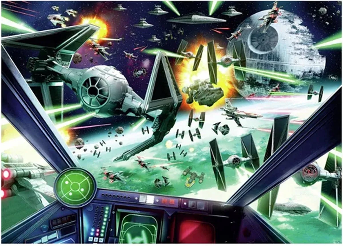 Ravensburger Star Wars X-Wing Cockpit Puzzel 1000 Stuks - Multicolor