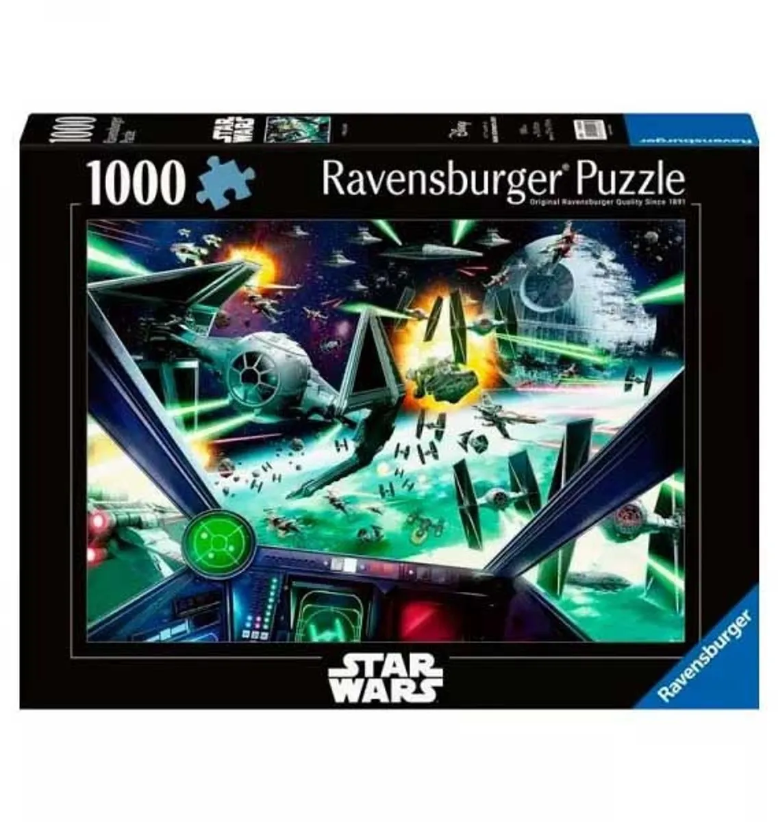 Ravensburger Star Wars X-Wing Cockpit Puzzel 1000 Stuks - Multicolor