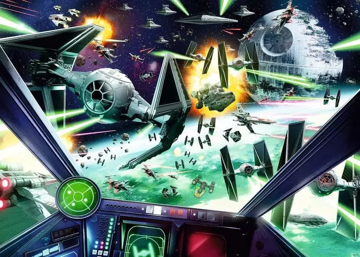 Ravensburger Star Wars X-Wing Cockpit Puzzel 1000 Stuks - Multicolor