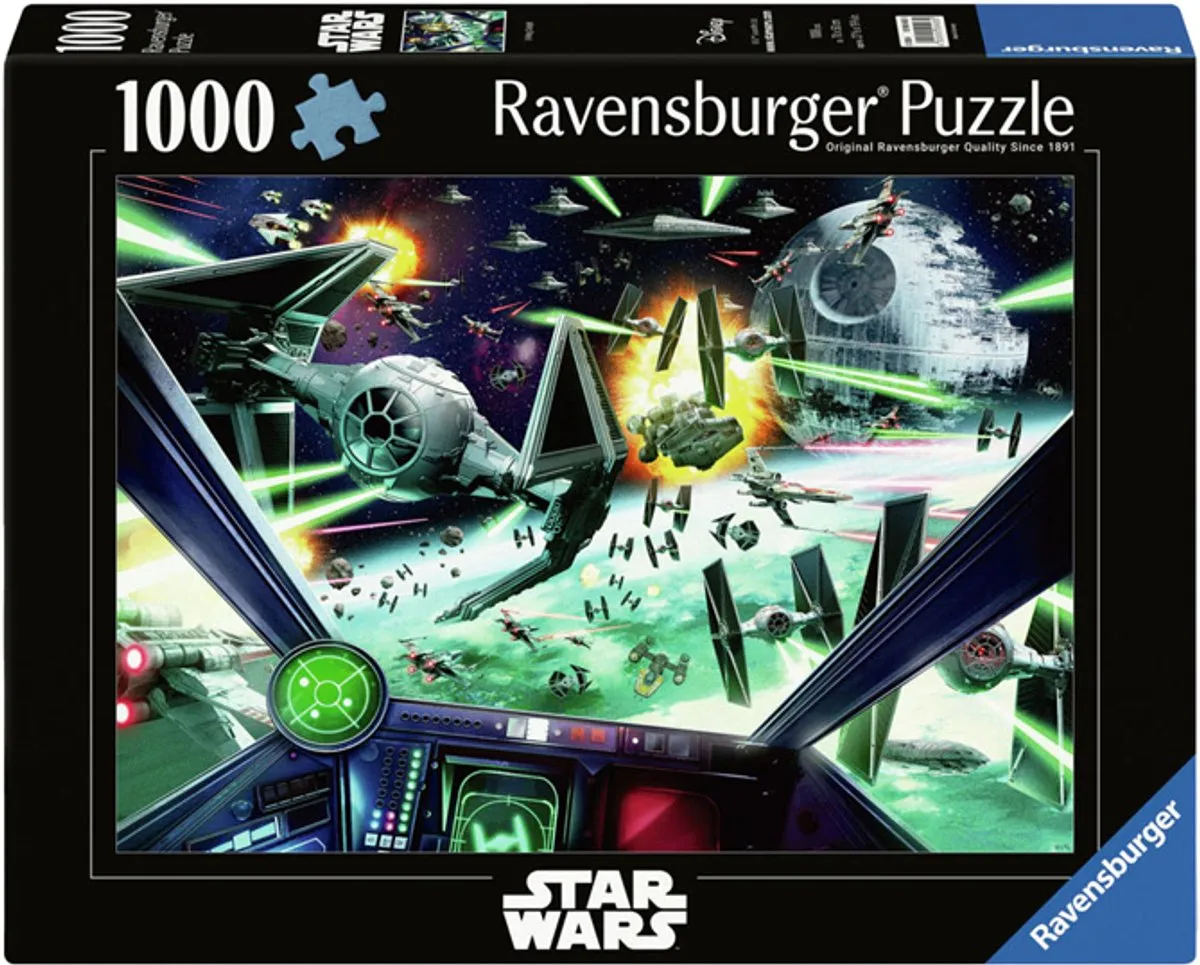 Ravensburger Star Wars X-Wing Cockpit Puzzel 1000 Stuks