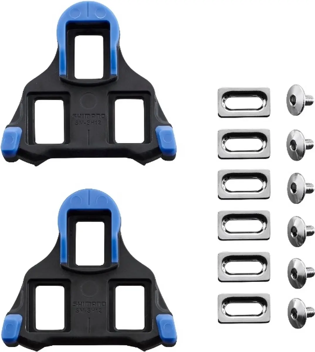 Shimano SM-SH12 SPD-SL Schoenplaatjes - Zwart