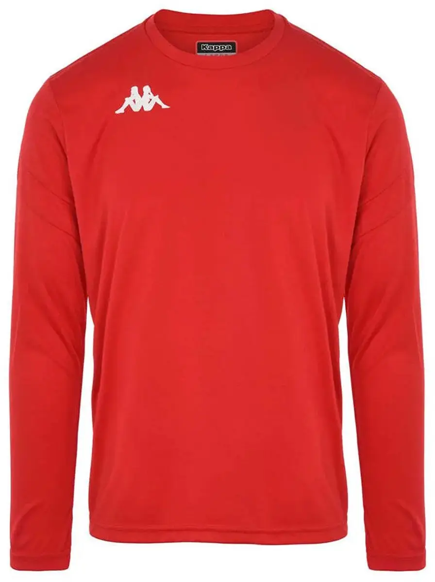 Kappa Dovol T-shirt Met Lange Mouwen Rood 2XL Man