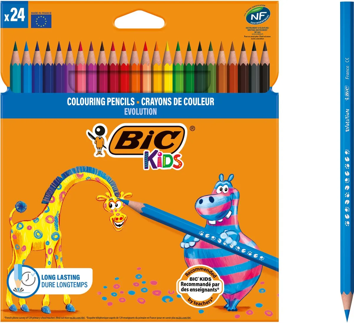 Bic Kids Evolution ECOlutions Kleurpotlood Multicolor