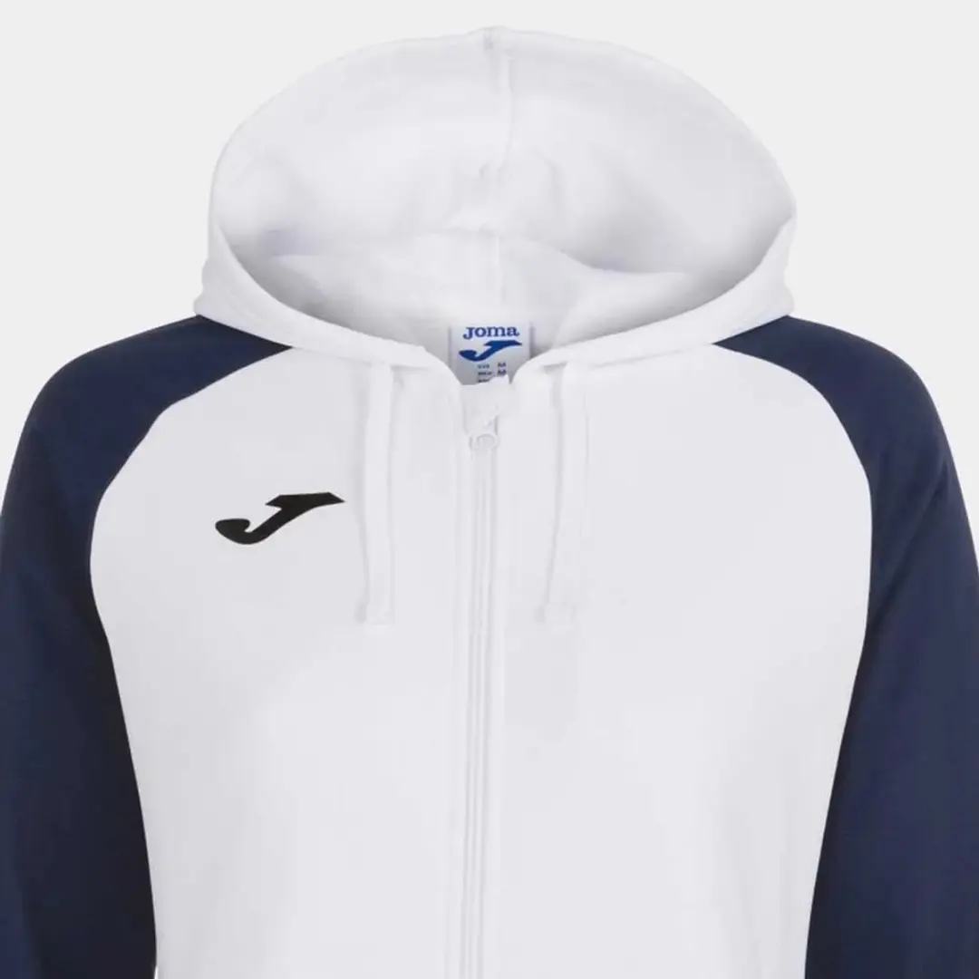 Joma Academy IV Sweatshirt - Wit/Blauw 11-12 jaar