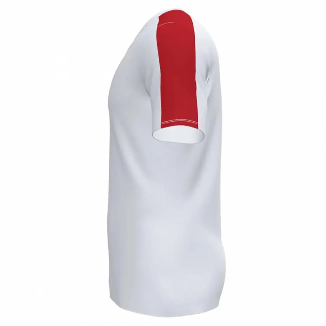Joma Academy T-shirt Wit S - Rood