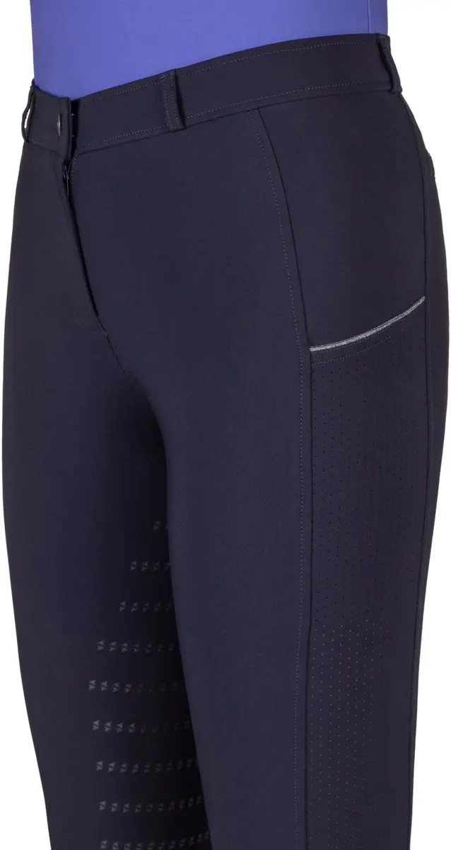 QHP Rijsbroek Nyomi Halfgrip - 42 Donkerblauw - afbeelding 4 van 6