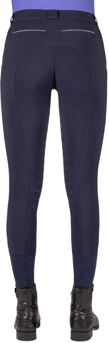 QHP Rijsbroek Nyomi Halfgrip - 42 Donkerblauw - afbeelding 2 van 6