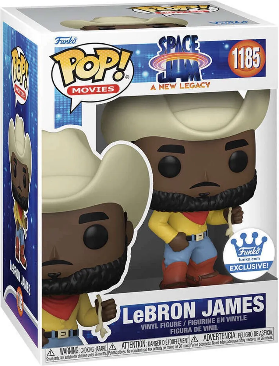 Funko Space Jam LeBron James POP! Movies Cowboy - 9cm Multicolor
