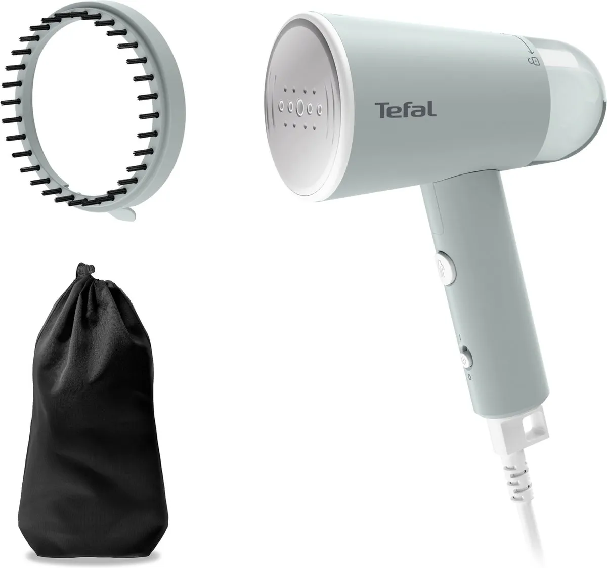 Tefal Origin Travel DT1034 Handstomer - 1200W - Wit/Eucalyptus