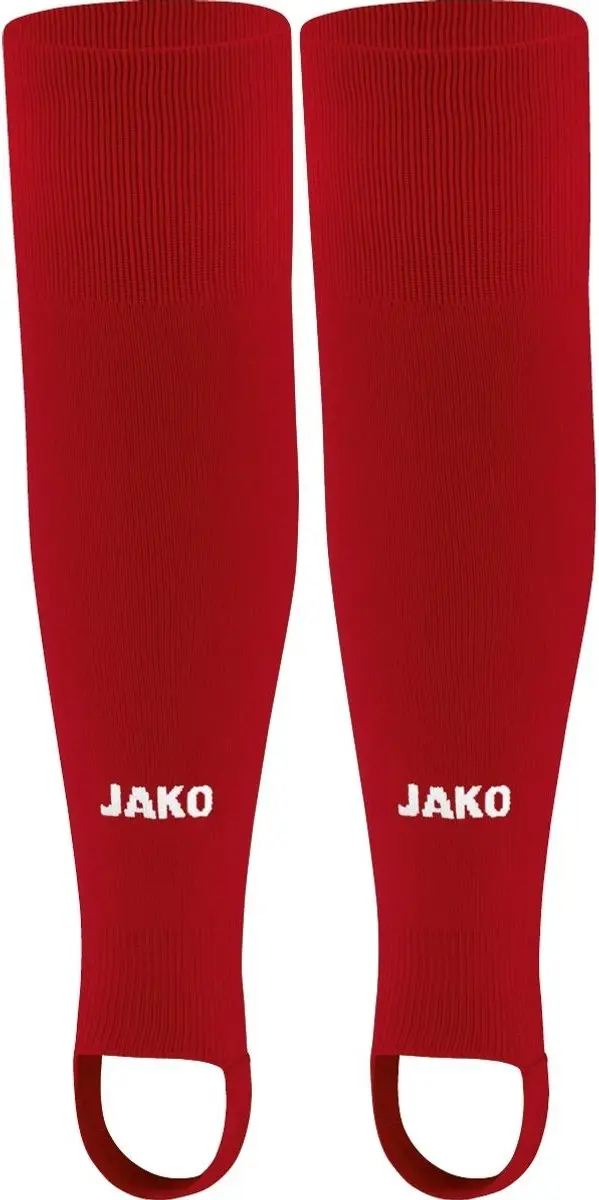 Jako Glasgow 2.0 Voetbalkousen Voetloos - Chilirood | Maat: JUNIOR